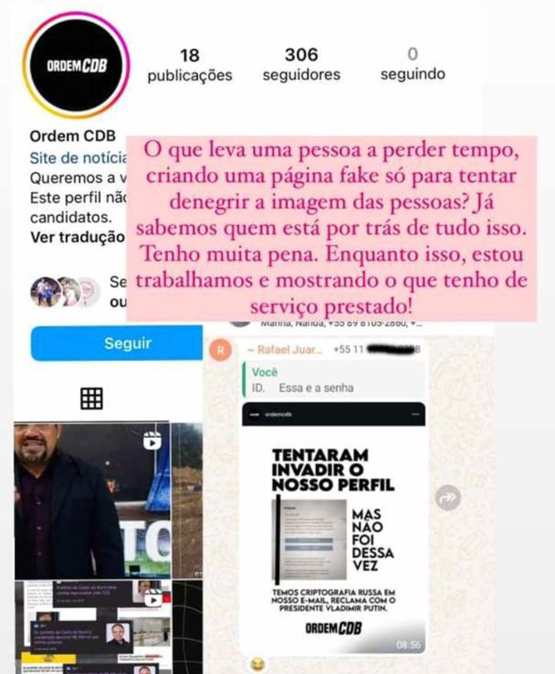 Canto do Buriti: Com perfis fakes para atacar adversários disputa vai parar na polícia